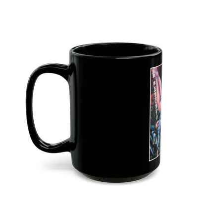 ENTRAILS OF A VIRGIN 1986 Movie Poster - Black Coffee Mug-Go Mug Yourself