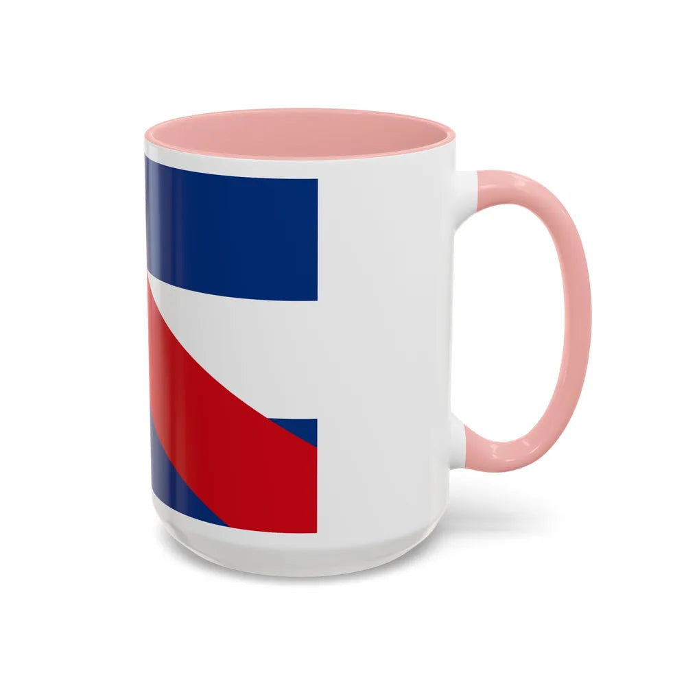 Flag of Federalist Party - Accent Coffee Mug-Go Mug Yourself