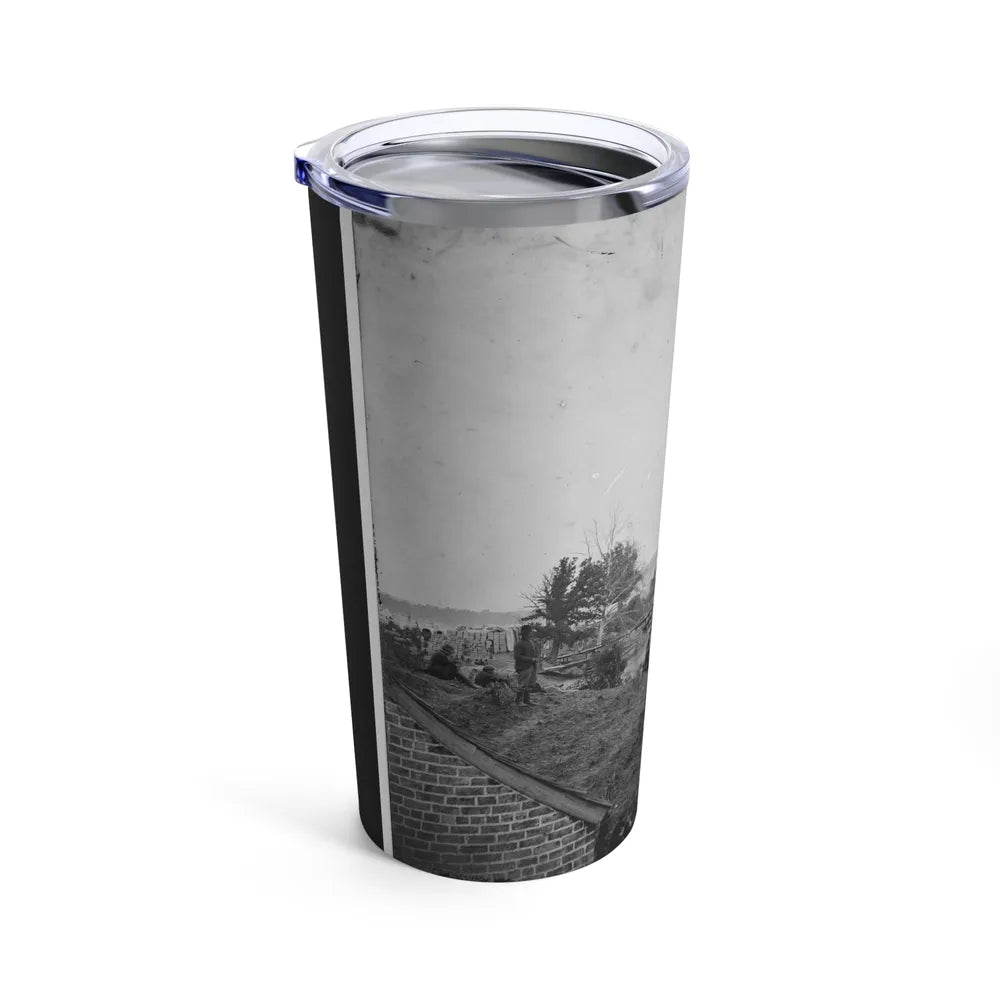 White House Landing, Va. Supply Vessels At Anchor (U.S. Civil War) Tumbler 20oz-Go Mug Yourself