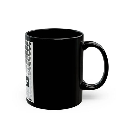 Steppenwolf 1968 (Music Poster) Black Coffee Mug-Go Mug Yourself