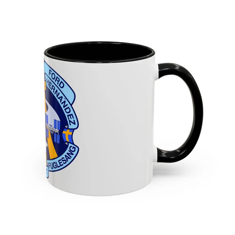 STS 128 (NASA) Accent Coffee Mug-Go Mug Yourself