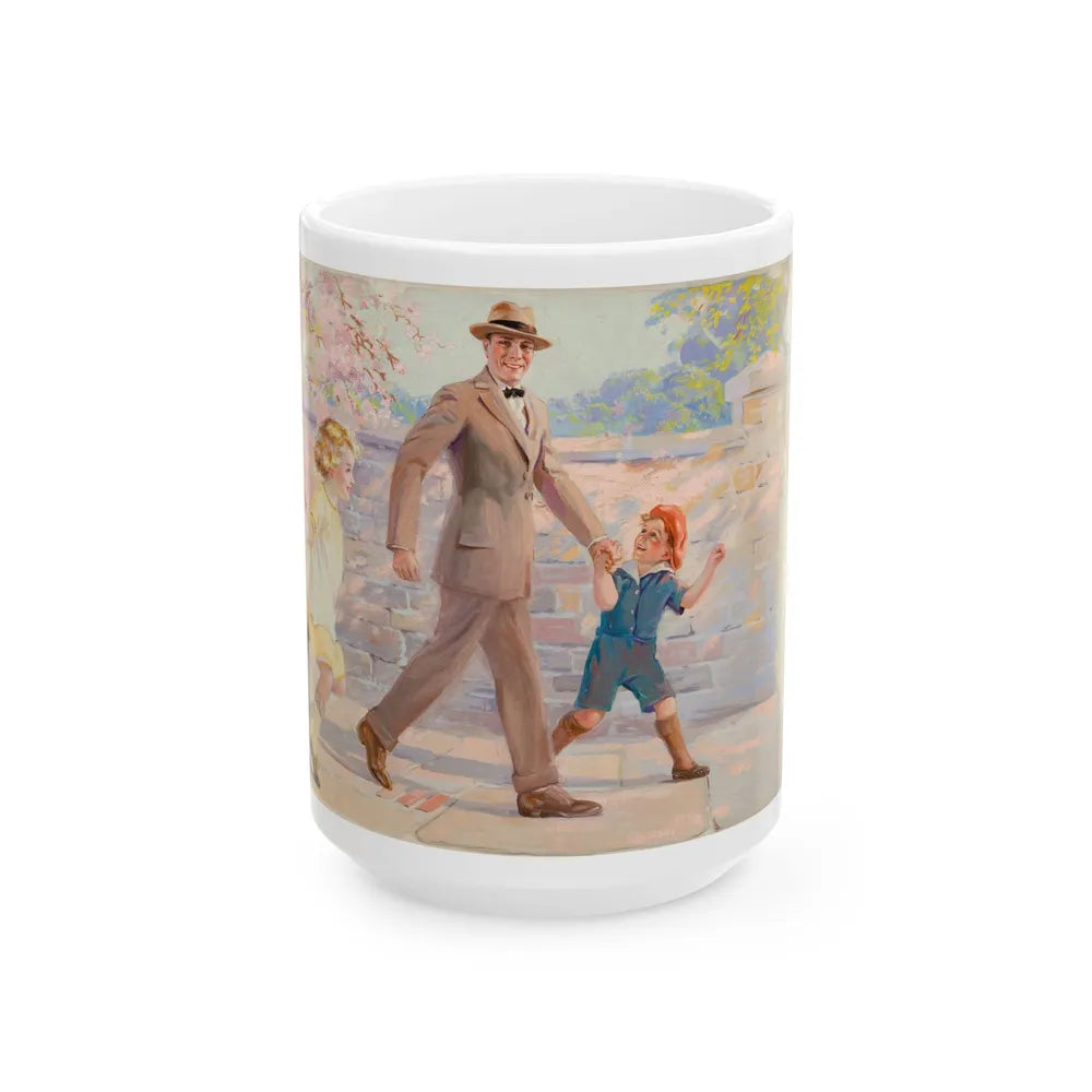 Cream of Wheat advertising illustration, 1925 - White Coffee Mug-15oz-Go Mug Yourself