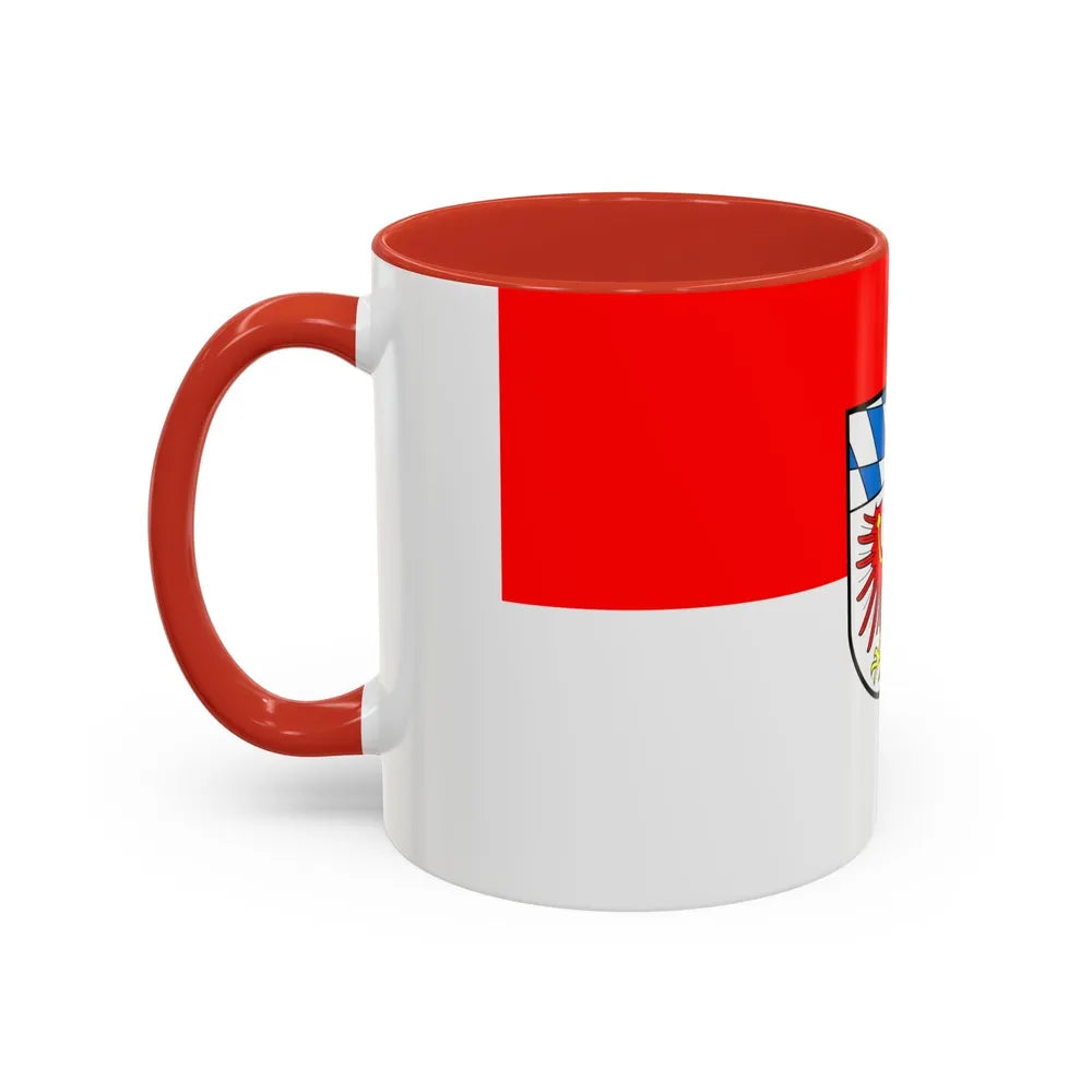 Flag of Bayreuth Germany - Accent Coffee Mug-Go Mug Yourself