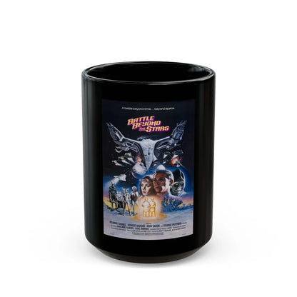 BATTLE BEYOND THE STARS (2) 1980 Movie Poster - Black Coffee Mug-15oz-Go Mug Yourself