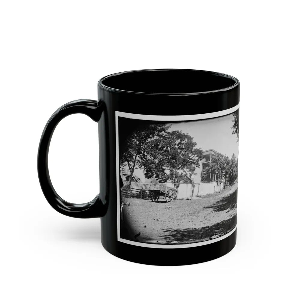 Fauquier Sulphur Springs, Va. Hotel (U.S. Civil War) Black Coffee Mug-Go Mug Yourself