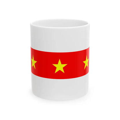 Flag of Il Fgura Malta - White Coffee Mug-11oz-Go Mug Yourself