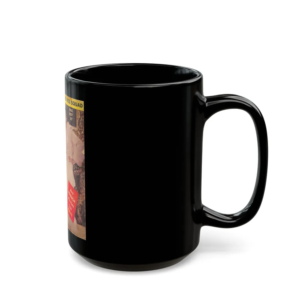 Jane Russell #137 - Mag. Cover (Vintage Female Icon) Black Coffee Mug-Go Mug Yourself