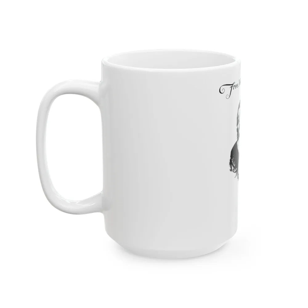 Free, White and Female (3), Collier's, March 3, 1928 - White Coffee Mug-Go Mug Yourself