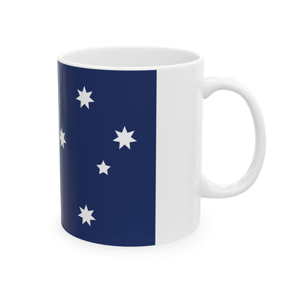 A. Fraser Hobdays Proposal 1980 Australian Flag Proposal (Australia) White Coffee Mug-Go Mug Yourself