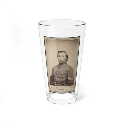 A. J. Byram, 10th Iowa Infantry (U.S. Civil War) Pint Glass 16oz-16oz-Go Mug Yourself