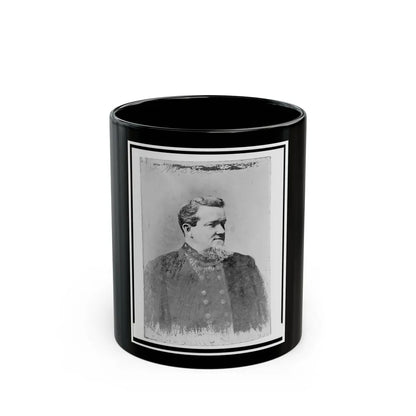 A. M. Scales, Brigidier General, C.S.A., Half-Length Portrait, Facing Right (U.S. Civil War) Black Coffee Mug-11oz-Go Mug Yourself