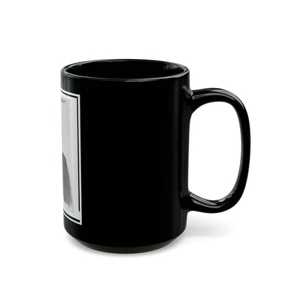 A. M. Scales, Brigidier General, C.S.A., Half-Length Portrait, Facing Right (U.S. Civil War) Black Coffee Mug-Go Mug Yourself