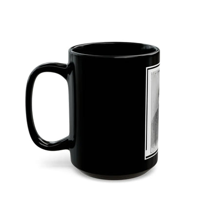 A. M. Scales, Brigidier General, C.S.A., Half-Length Portrait, Facing Right (U.S. Civil War) Black Coffee Mug-Go Mug Yourself