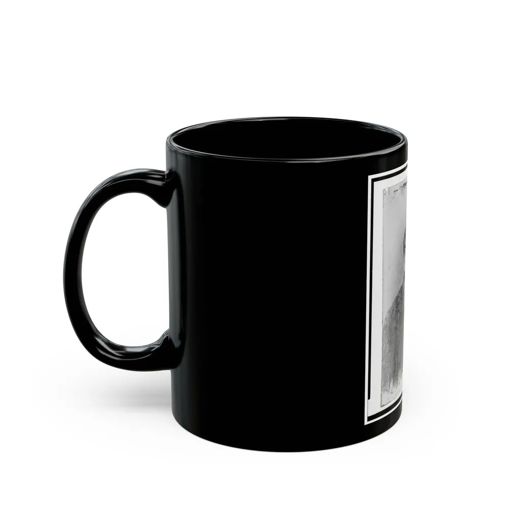 A. M. Scales, Brigidier General, C.S.A., Half-Length Portrait, Facing Right (U.S. Civil War) Black Coffee Mug-Go Mug Yourself