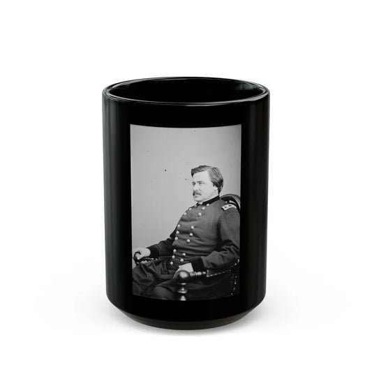 A. Mccook (U.S. Civil War) Black Coffee Mug-15oz-Go Mug Yourself