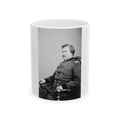 A. Mccook (U.S. Civil War) White Coffee Mug-11oz-Go Mug Yourself