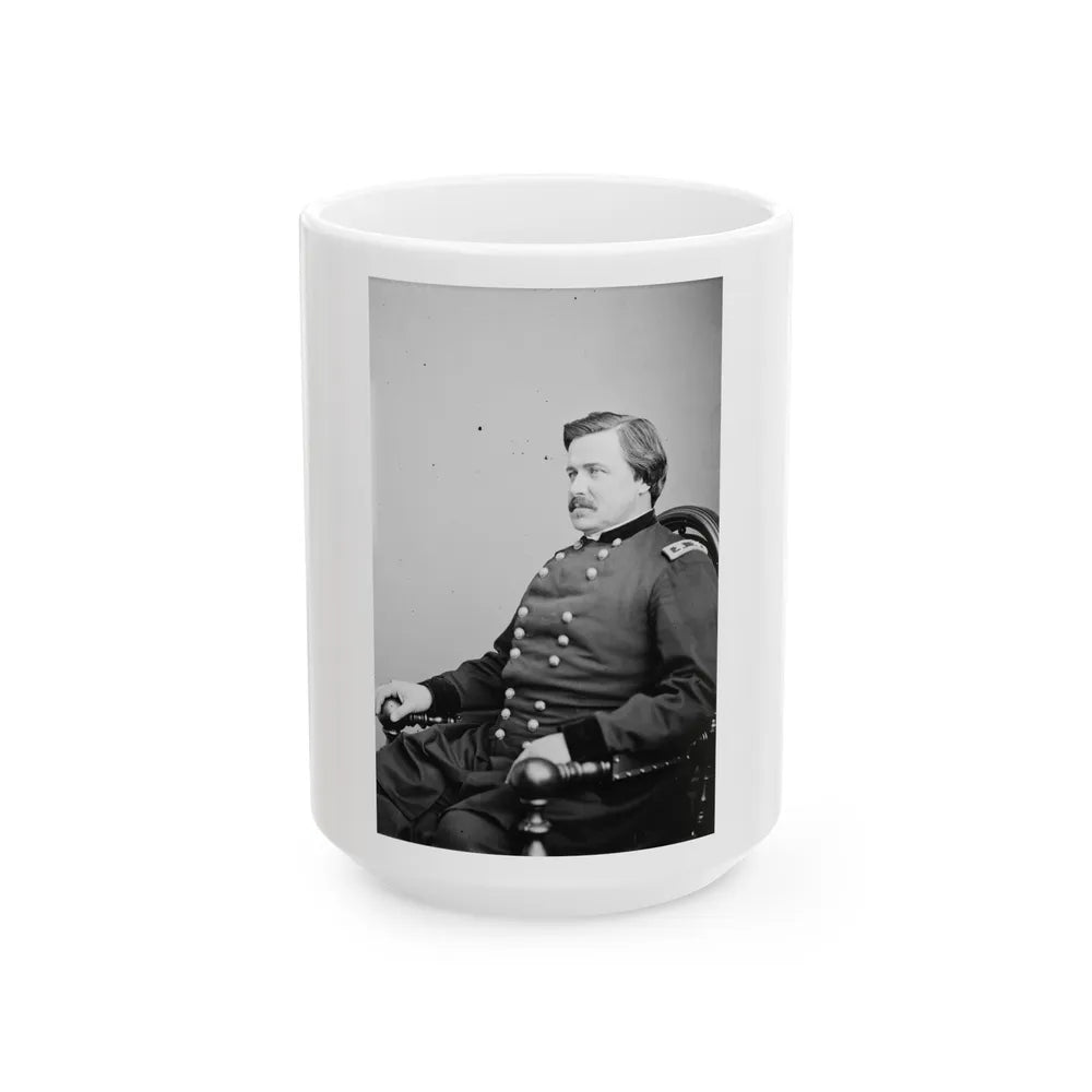 A. Mccook (U.S. Civil War) White Coffee Mug-15oz-Go Mug Yourself