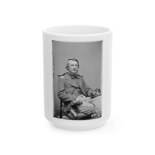 A.B. Mccalmont 001 (U.S. Civil War) White Coffee Mug-15oz-Go Mug Yourself