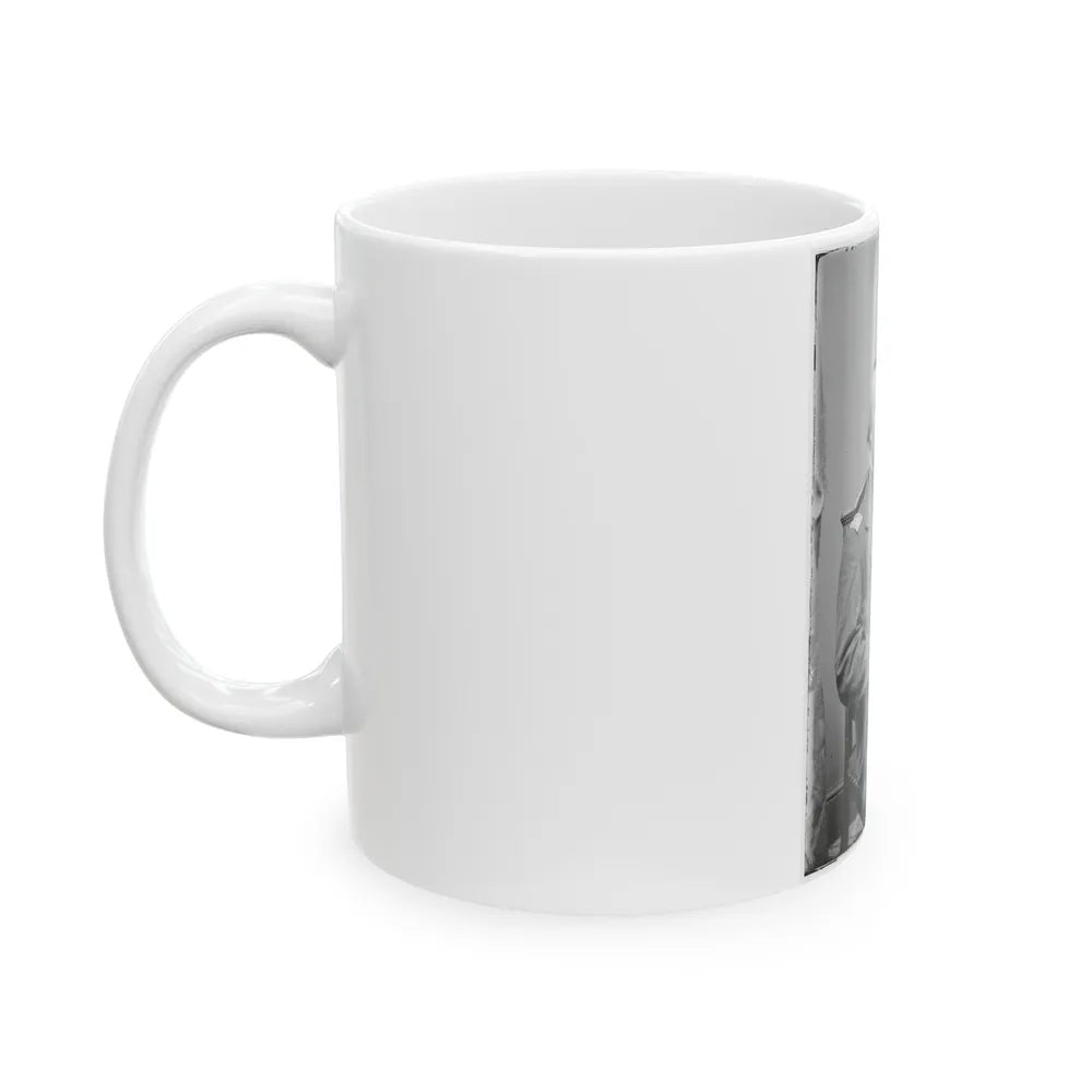 A.B. Mccalmont 001 (U.S. Civil War) White Coffee Mug-Go Mug Yourself