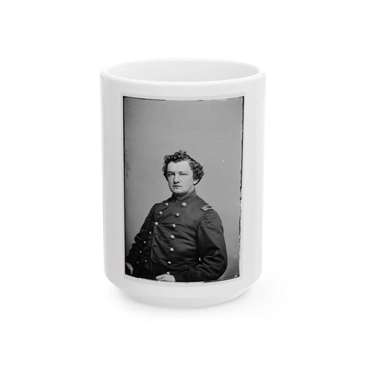 A.C. Brown (U.S. Civil War) White Coffee Mug-15oz-Go Mug Yourself