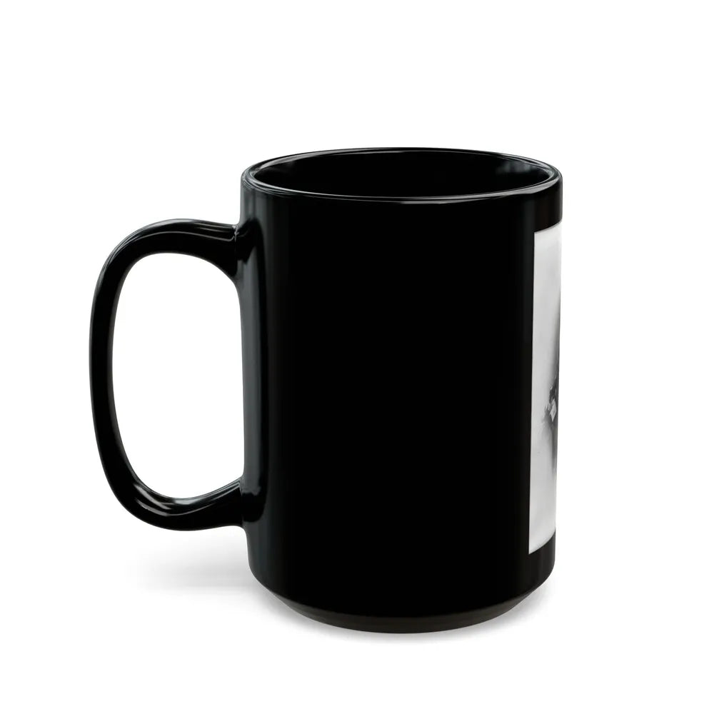 A.D. Streight, Head-And-Shoulders Portrait, Facing Right (U.S. Civil War) Black Coffee Mug-Go Mug Yourself