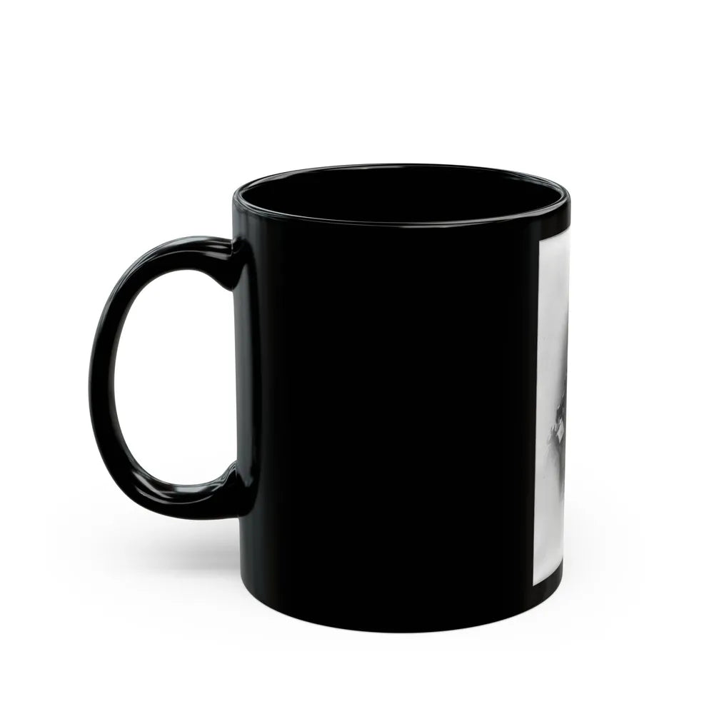 A.D. Streight, Head-And-Shoulders Portrait, Facing Right (U.S. Civil War) Black Coffee Mug-Go Mug Yourself