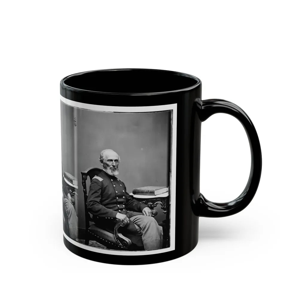 A.H. White (U.S. Civil War) Black Coffee Mug-Go Mug Yourself