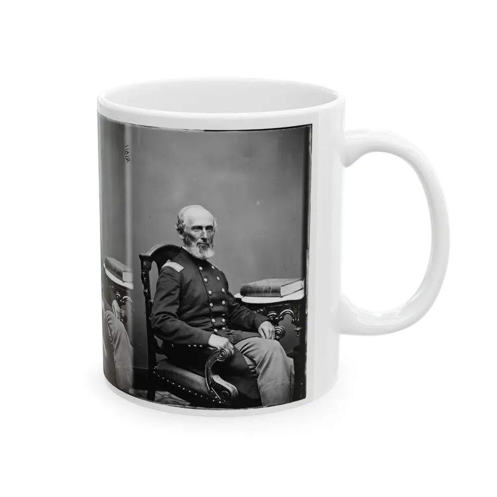 A.H. White (U.S. Civil War) White Coffee Mug-Go Mug Yourself