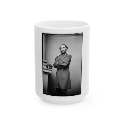 A.I. Harrison, 22nd Ind (U.S. Civil War) White Coffee Mug-15oz-Go Mug Yourself