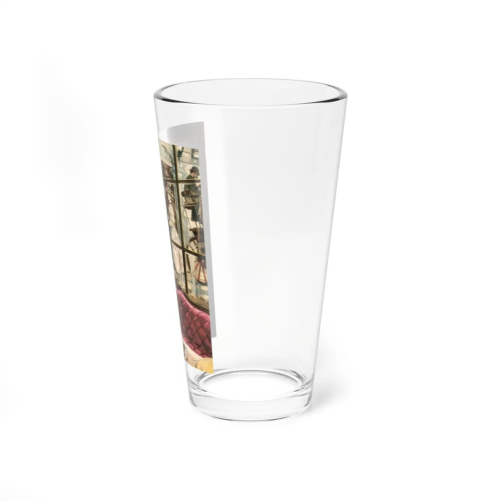 A.J. Raffles as depicted in 1955 (Magazine Illustration) Pint Glass 16oz-Go Mug Yourself