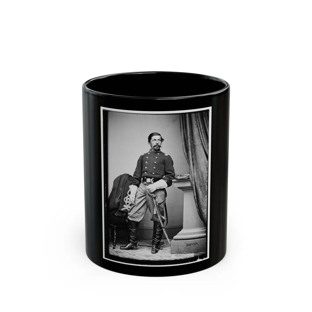 A.N. Duffie (U.S. Civil War) Black Coffee Mug-11oz-Go Mug Yourself