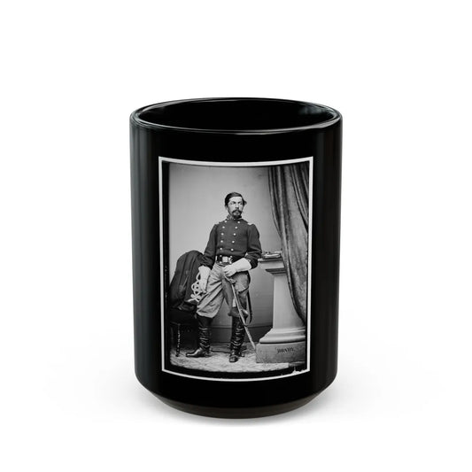 A.N. Duffie (U.S. Civil War) Black Coffee Mug-15oz-Go Mug Yourself