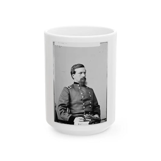 A.S. Webb 001 (U.S. Civil War) White Coffee Mug-15oz-Go Mug Yourself