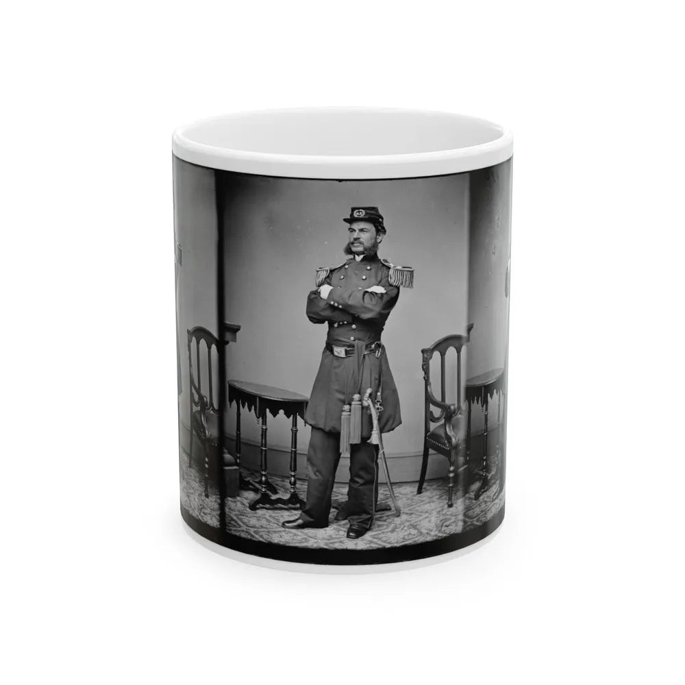 A.T.A.Torbert (U.S. Civil War) White Coffee Mug-11oz-Go Mug Yourself