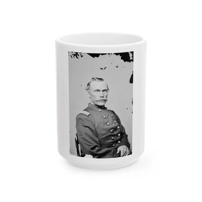 A.W. Preston, 1st Vermont (U.S. Civil War) White Coffee Mug-15oz-Go Mug Yourself