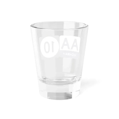 AA Highway KY 10 (Kentucky) (Road Sign) Shot Glass 1.5oz - Go Mug Yourself