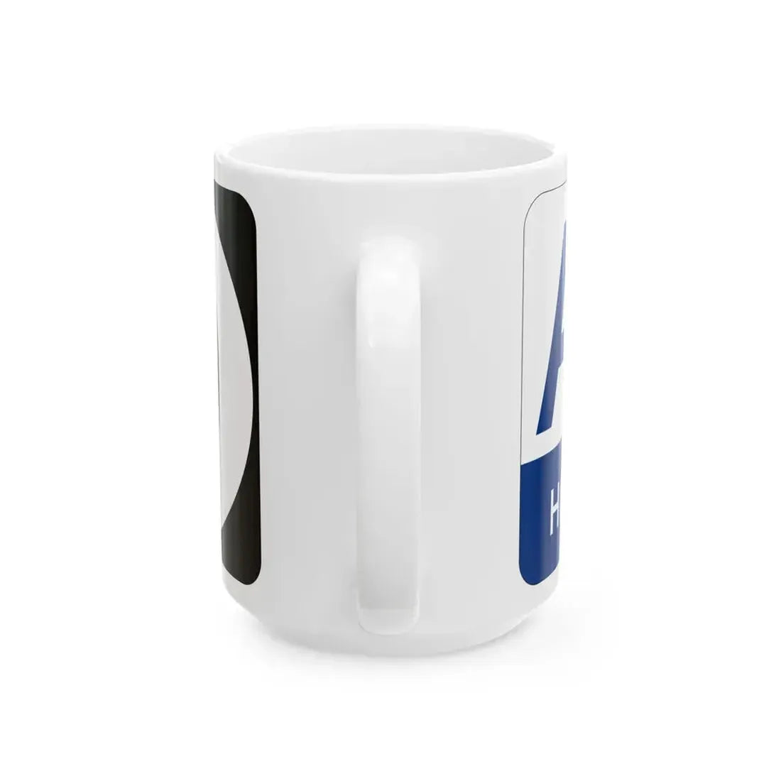 AA Highway KY 10 (Kentucky) (Road Sign) White Coffee Mug - Go Mug Yourself