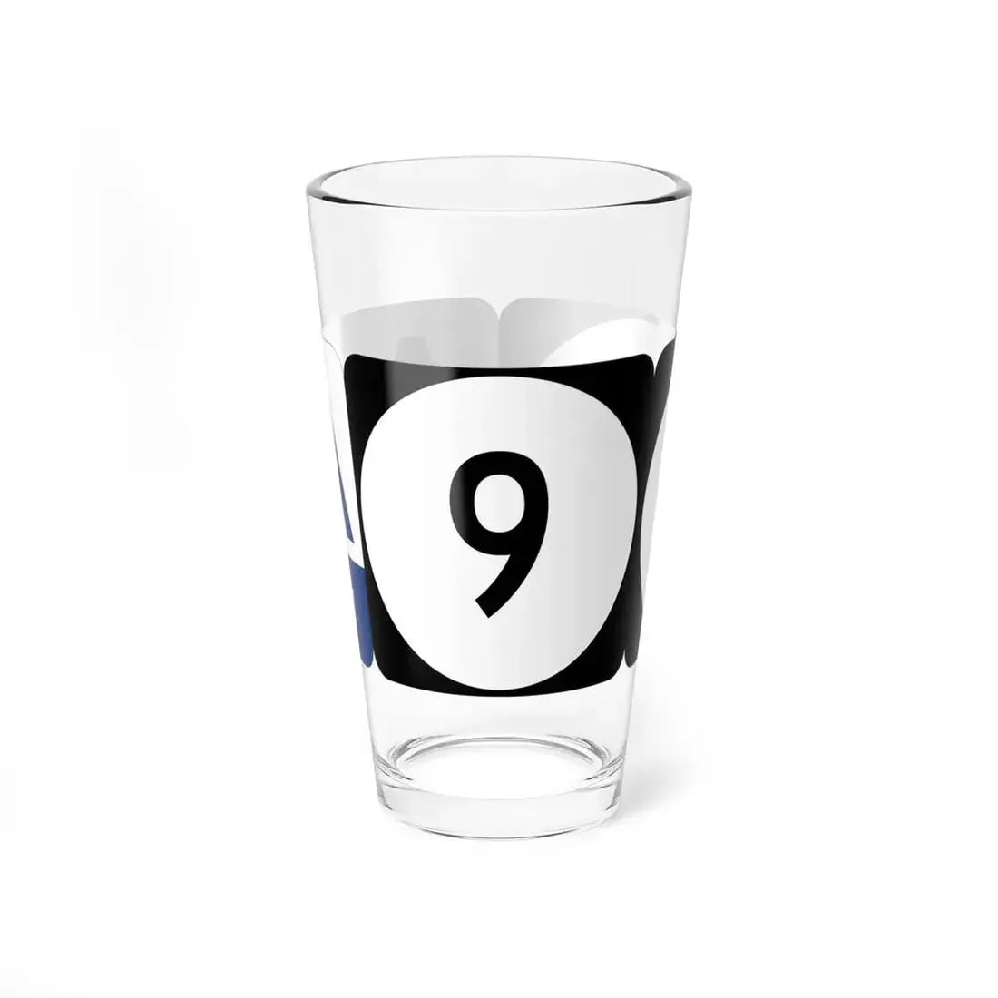 AA Highway KY 9 KY 10 (Kentucky) (Road Sign) Pint Glass 16oz 16oz - Go Mug Yourself