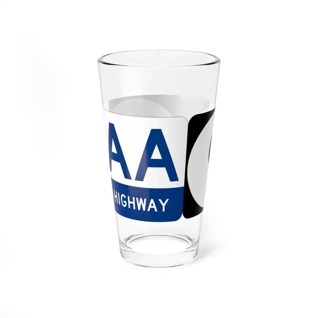 AA Highway KY 9 KY 10 (Kentucky) (Road Sign) Pint Glass 16oz - Go Mug Yourself