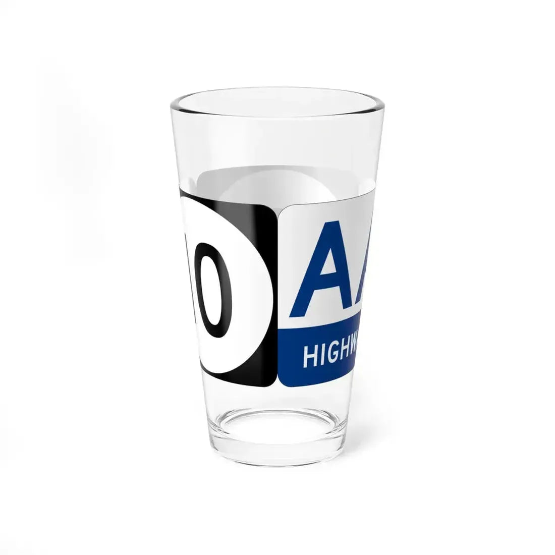 AA Highway KY 9 KY 10 (Kentucky) (Road Sign) Pint Glass 16oz - Go Mug Yourself