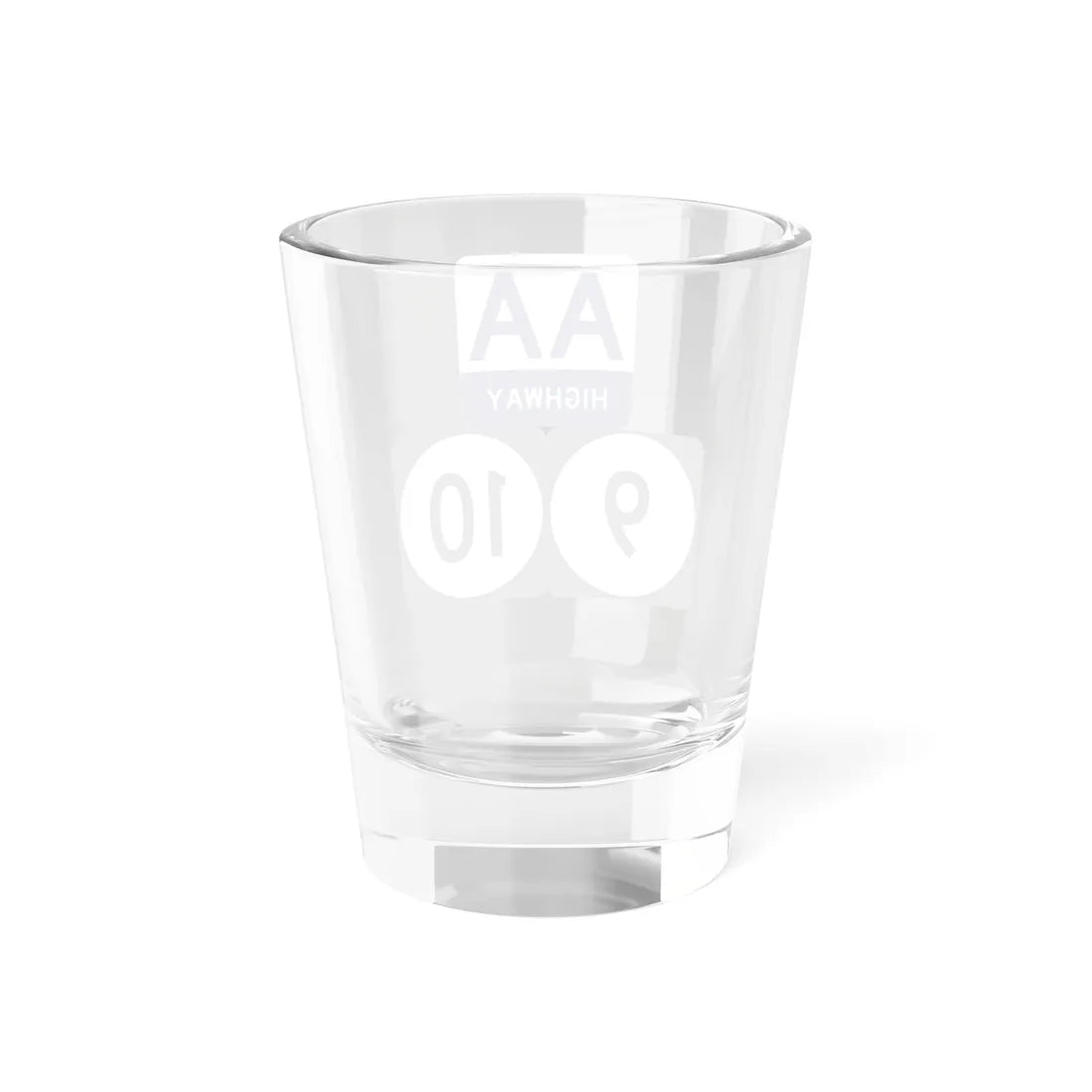 AA Highway KY 9 KY 10 stacked (Kentucky) (Road Sign) Shot Glass 1.5oz - Go Mug Yourself