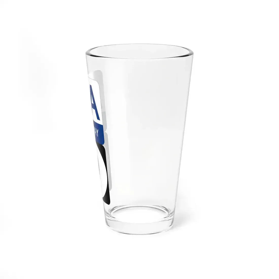 AA Highway KY 9 stacked (Kentucky) (Road Sign) Pint Glass 16oz - Go Mug Yourself