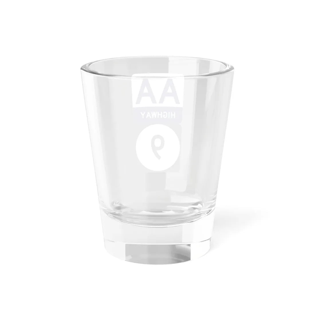 AA Highway KY 9 stacked (Kentucky) (Road Sign) Shot Glass 1.5oz - Go Mug Yourself
