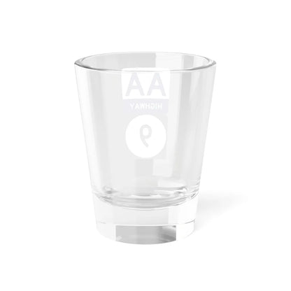 AA Highway KY 9 stacked (Kentucky) (Road Sign) Shot Glass 1.5oz - Go Mug Yourself