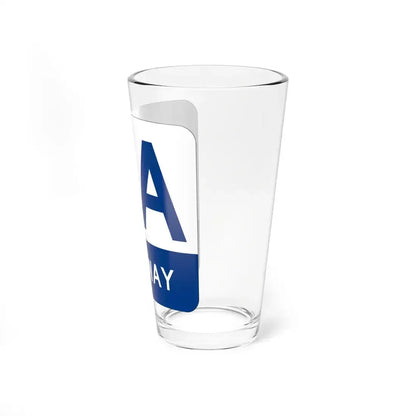 AA Highway Shield (Kentucky) (Road Sign) Pint Glass 16oz - Go Mug Yourself