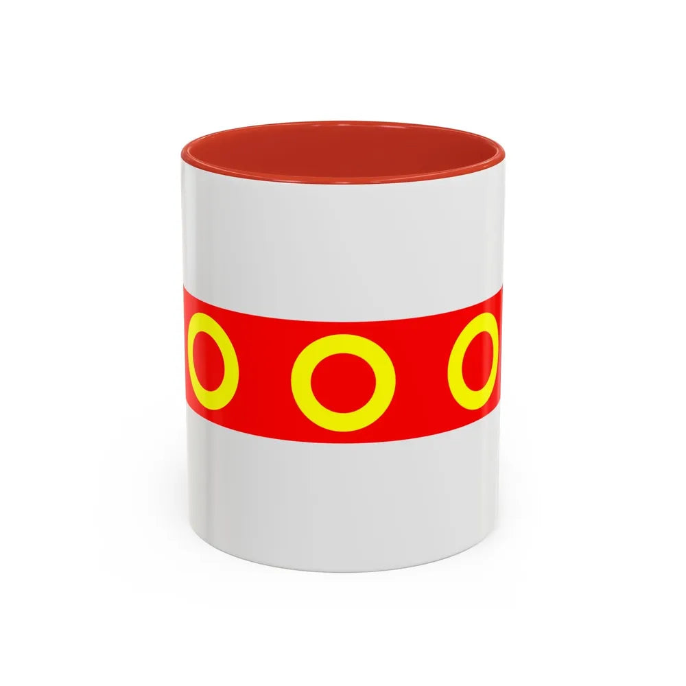 Flag of Kercem Malta - Accent Coffee Mug-11oz-Red-Go Mug Yourself