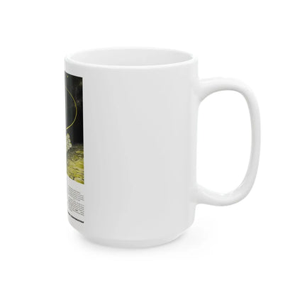 Cosmic Butterfly, 1959 - White Coffee Mug-Go Mug Yourself