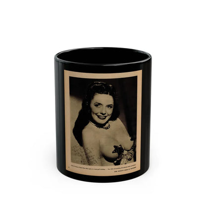 Evelyn West #23 - (Vintage Female Icon) Black Coffee Mug-11oz-Go Mug Yourself