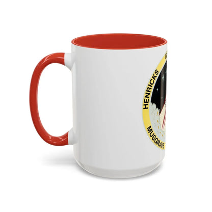 STS 44 (NASA) Accent Coffee Mug-Go Mug Yourself