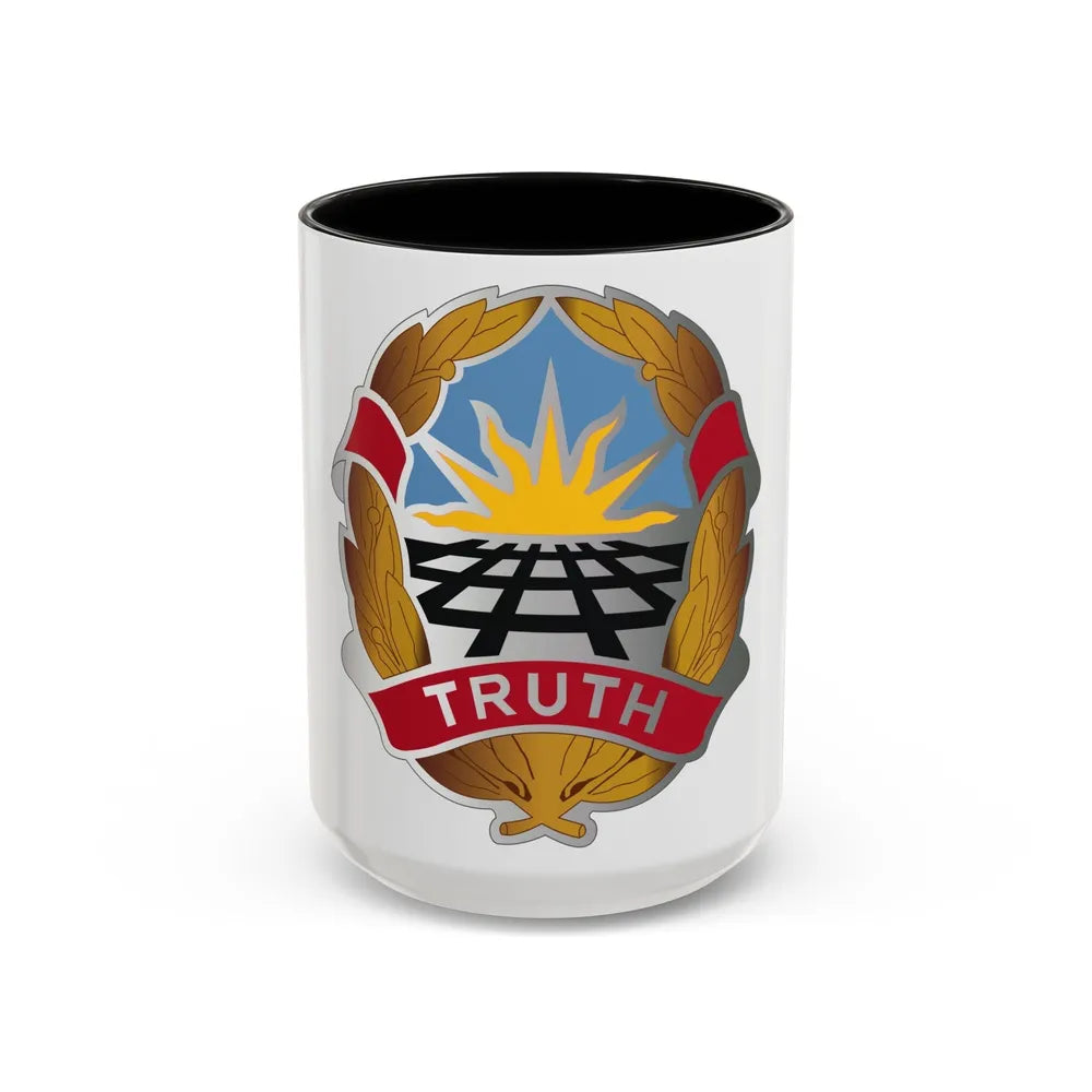 Operational Test Command (U.S. Army) Accent Coffee Mug-15oz-Black-Go Mug Yourself